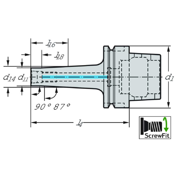 ワルタージャパン（株） アダプターおよびクランプユニット AK530 アダプターおよびクランプユニット AK530.H100A.T14.055