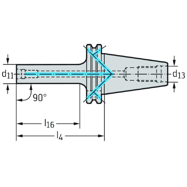 ワルタージャパン（株） アダプターおよびクランプユニット AK541 アダプターおよびクランプユニット AK541.S50.T28.100CO