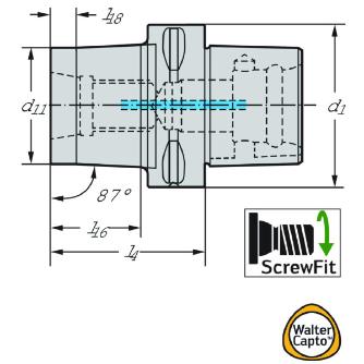 ワルタージャパン（株） アダプターおよびクランプユニット AK580 アダプターおよびクランプユニット AK580.C5.T28.55