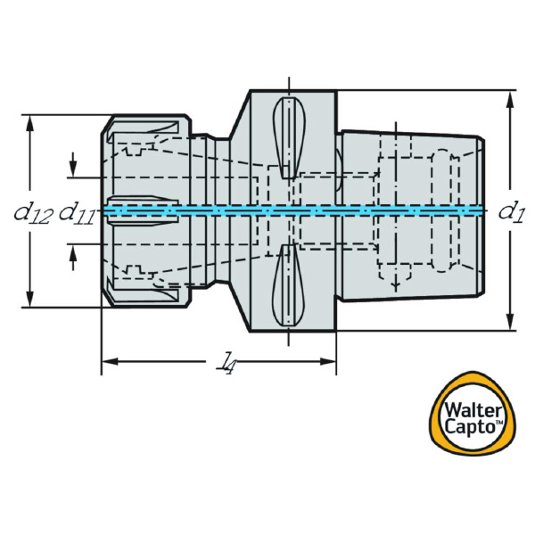 ワルタージャパン（株） アダプターおよびクランプユニット C3 アダプターおよびクランプユニット C3-391.14-20 050