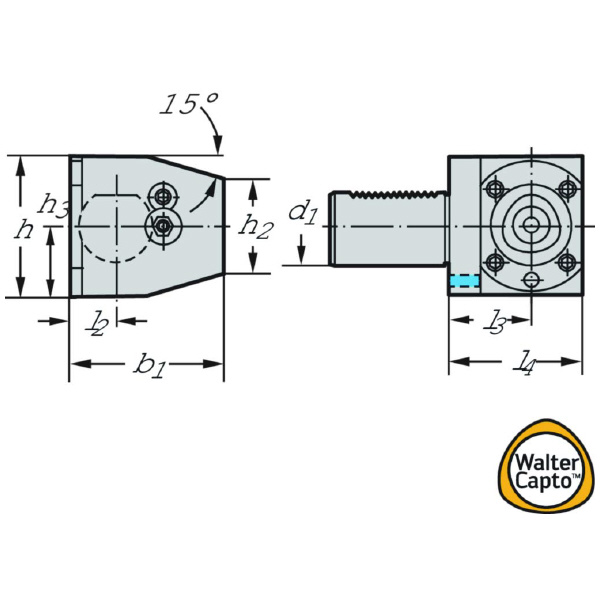 ワルタージャパン（株） アダプターおよびクランプユニット C3 アダプターおよびクランプユニット C3-LC2030-41020M