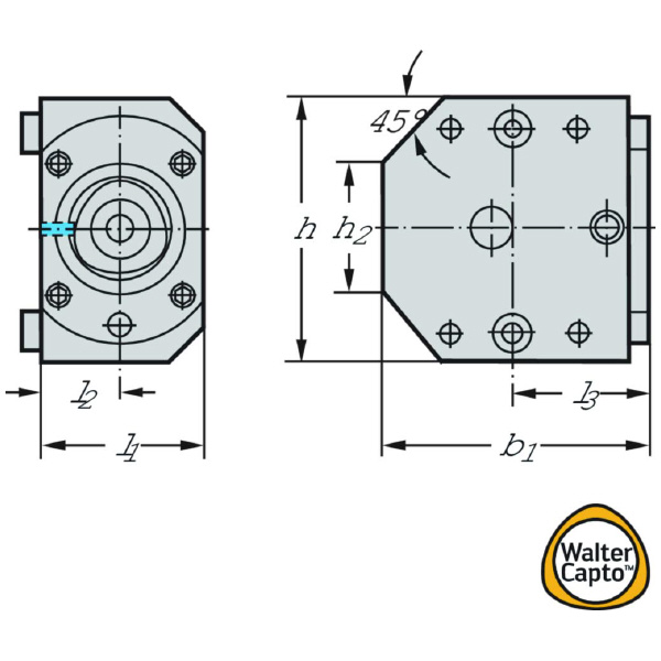 ワルタージャパン（株） アダプターおよびクランプユニット C3 アダプターおよびクランプユニット C3-LC2090-19039M