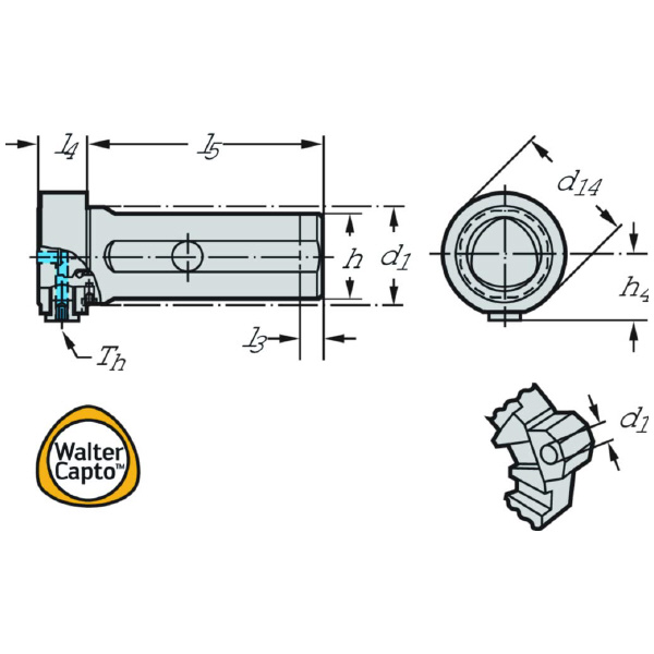 ワルタージャパン（株） アダプターおよびクランプユニット C3 アダプターおよびクランプユニット C3-NC2000-08018-32