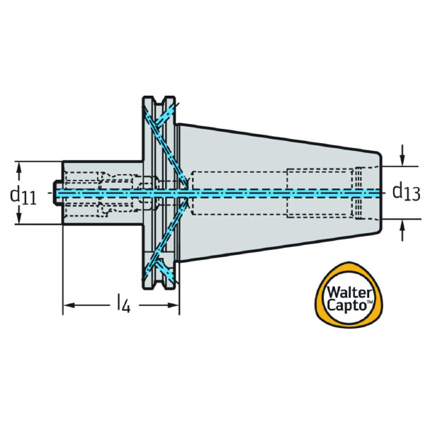 ワルタージャパン（株） アダプターおよびクランプユニット C4 アダプターおよびクランプユニット C4-390B.140-40 030