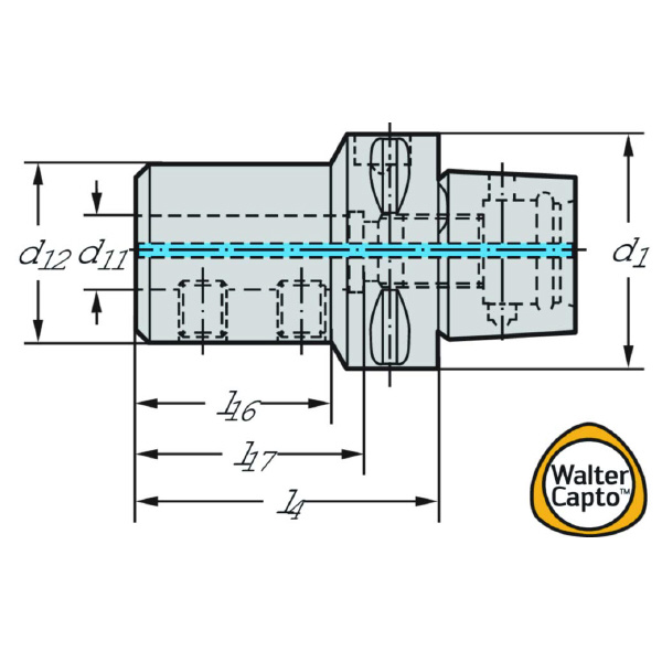 ワルタージャパン（株） アダプターおよびクランプユニット C4 アダプターおよびクランプユニット C4-391.27-16 056