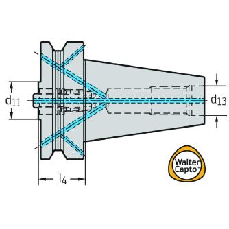 ワルタージャパン（株） アダプターおよびクランプユニット C5 アダプターおよびクランプユニット C5-390B.555-40 050