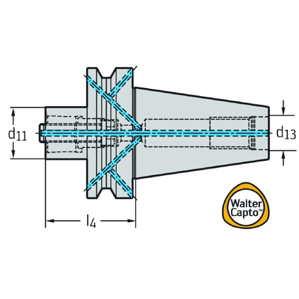 ワルタージャパン（株） アダプターおよびクランプユニット C8 アダプターおよびクランプユニット C8-390B.58-50 070