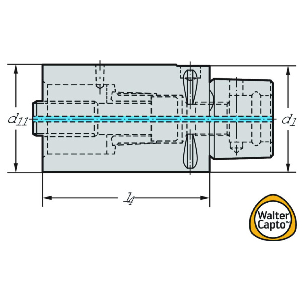 ワルタージャパン（株） アダプターおよびクランプユニット C8 アダプターおよびクランプユニット C8-391.01-80 100A