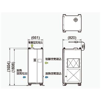 オリオン機械（株） 精密空調機 PAP 精密空調機 PAP03A1-WD