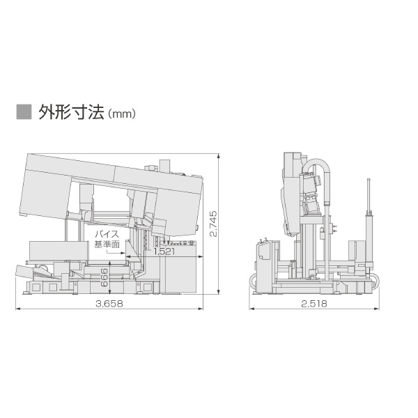 大東精機（株） バンドソーマシン NA バンドソーマシン NA700