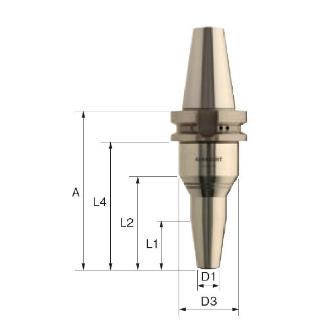 （株）ムラキ アルブレヒトAPCミーリングチャック APC アルブレヒトＡＰＣミーリングチャック APC 300414Z4401 BT40-14