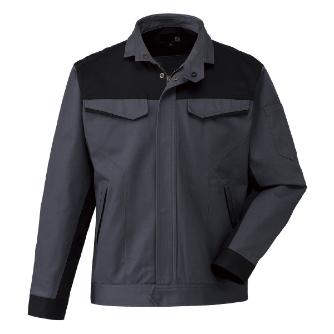 日新被服（株） 長袖ジャンパー R5561-54 長袖ジャンパー R5561-54-M ｼｯｸﾌﾞﾗｯｸ