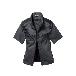 日新被服（株） 半袖ブルゾン TR3552-54 半袖ブルゾン TR3552-54-LL ｼｯｸﾌﾞﾗｯｸ
