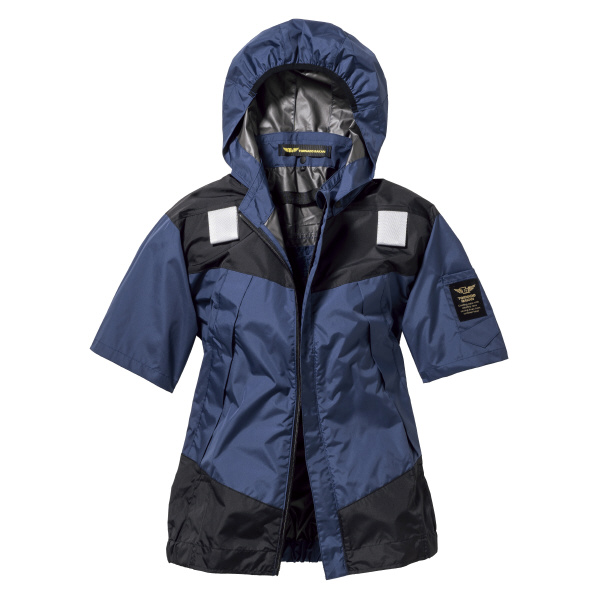 日新被服（株） 半袖ブルゾン TRT1871-02 半袖ブルゾン TRT1871-02-3L ﾈｲﾋﾞｰ