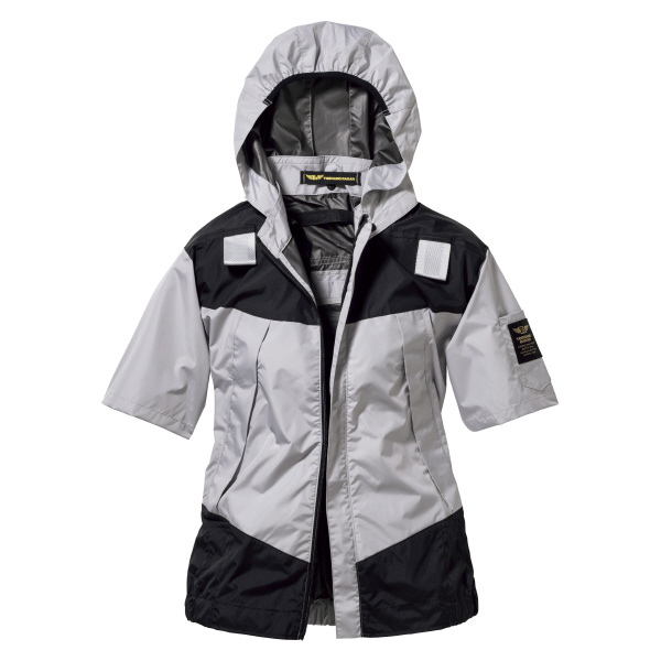 日新被服（株） 半袖ブルゾン TRT1871-40 半袖ブルゾン TRT1871-40-3L ｼﾙﾊﾞｰ