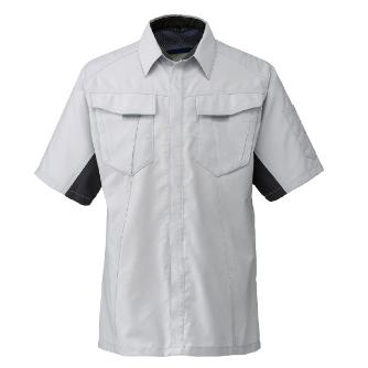 日新被服（株） 半袖シャツ SR2531-40 半袖シャツ SR2531-40-3L ｼﾙﾊﾞｰ