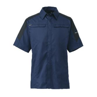 日新被服（株） 半袖シャツ SR2631-02 半袖シャツ SR2631-02-4L ﾈｲﾋﾞｰ