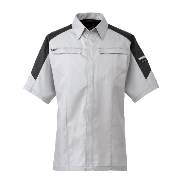 日新被服（株） 半袖シャツ SR2631-40 半袖シャツ SR2631-40-4L ｼﾙﾊﾞｰ