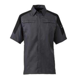 日新被服（株） 半袖シャツ SR2631-54 半袖シャツ SR2631-54-M ｼｯｸﾌﾞﾗｯｸ