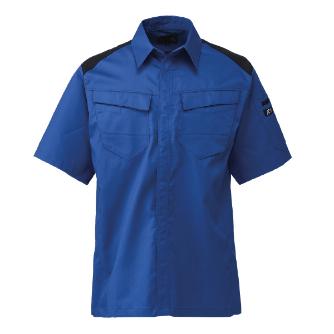 日新被服（株） 半袖シャツ SR2633-30 半袖シャツ SR2633-30-4L ﾌﾞﾙｰ