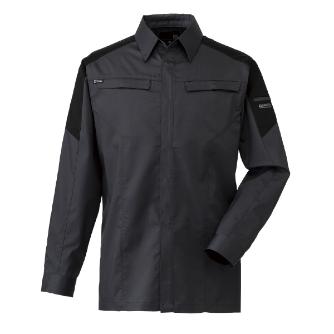 日新被服（株） 長袖シャツ SR2641-54 長袖シャツ SR2641-54-LL ｼｯｸﾌﾞﾗｯｸ