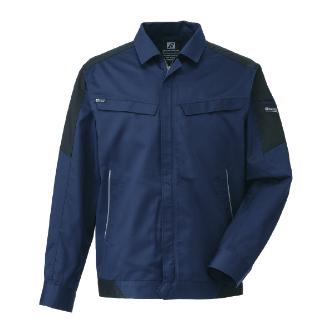 日新被服（株） 長袖ジャンパー SR2661-02 長袖ジャンパー SR2661-02-3L ﾈｲﾋﾞｰ