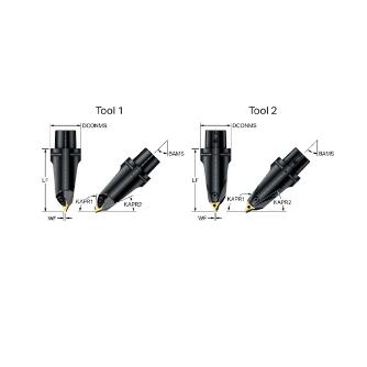 サンドビック（株） コロターンプライム 切削ユニット C6-T-A11B12L-130 コロターンプライム　切削ユニット　【Ｆ】 C6-T-A11B12L-130