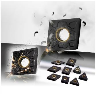 三菱マテリアル（株） 旋削用インサート DNMG 旋削用インサート（超硬コーティング） DNMG110408-GK MC5125