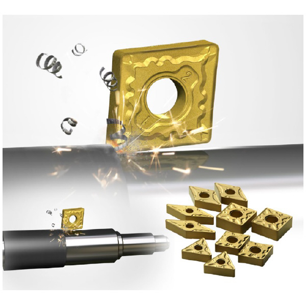 三菱マテリアル（株） 旋削用インサート WNMG 旋削用インサート（超硬コーティング） WNMG060404-MP MC6115