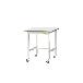 山金工業（株） ワークテーブル150シリーズ　高さ調整タイプ移動式　SUPAC ワークテーブル１５０シリーズ SUPAC-775-WW