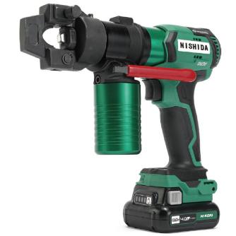 （株）西田製作所 軽量充電式油圧端子圧着機 NC 軽量充電式油圧端子圧着機 NC-AUA60C