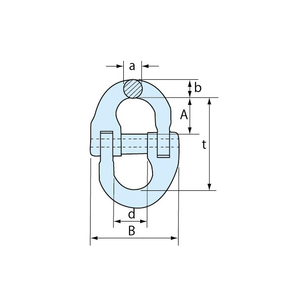 イーグルクランプ（株） チェーンアクセサリー(金具) カップリング CP カップリング CP-22