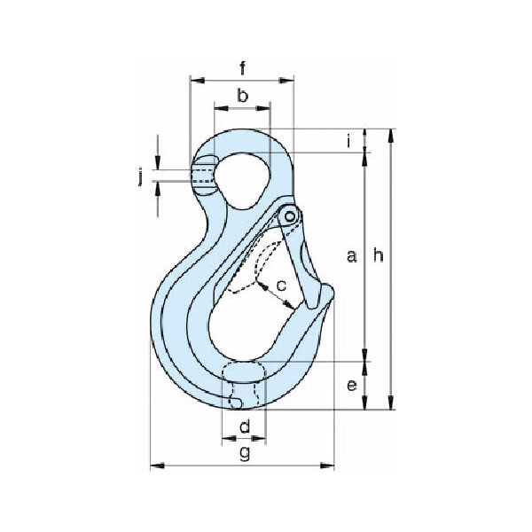 イーグルクランプ（株） チェーンアクセサリー(金具) スリングフック SHE スリングフック SHE-20