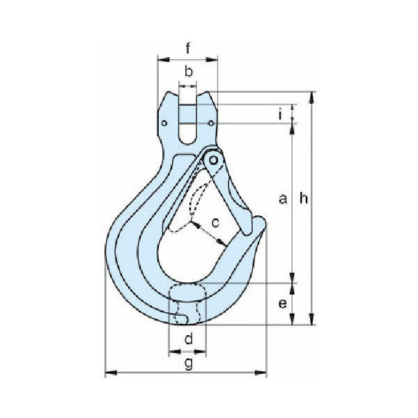 イーグルクランプ（株） チェーンアクセサリー(金具) スリングフック SHD スリングフック SHD-20