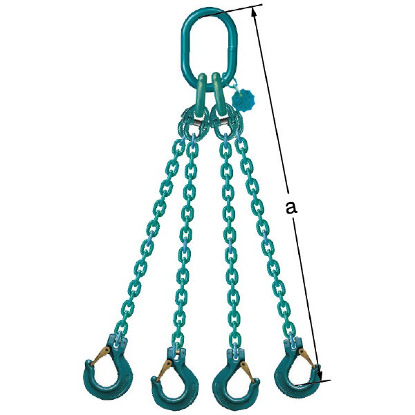 イーグルクランプ（株） チェーン SSHDV チェーン SSHDV-Q-8.0 2M