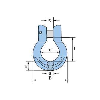 イーグルクランプ（株） チェーンアクセサリー(金具) カプラー SLRV カプラー SLRV-6