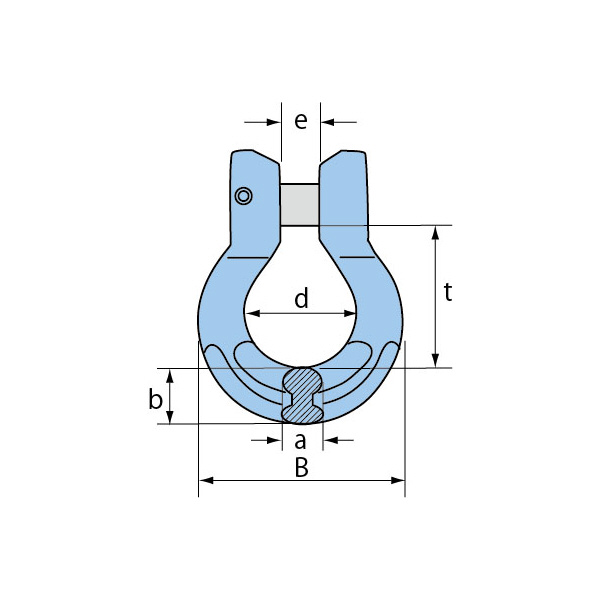 イーグルクランプ（株） チェーンアクセサリー(金具) カプラー SLRV カプラー SLRV-8