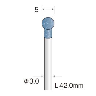 ミニター（株） 研磨用ゴム砥石 DB 研磨用ゴム砥石 DB3251