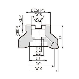 住友電気工業（株） SEC－スミデュアルミル カッタ DMSW-R ＳＥＣ－スミデュアルミル　カッタ DMSW08100R08