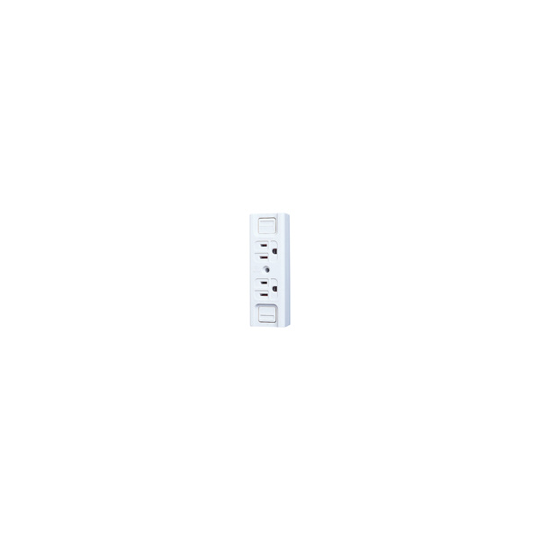 パナソニック（株）　電材 接地15A露出ダブルコンセント 接地１５Ａ露出ダブルコンセント WK1512SWK