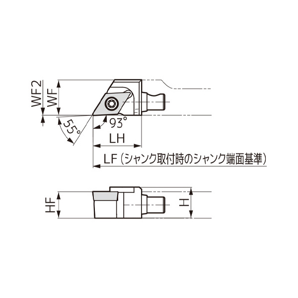 住友電気工業（株） クイックチェンジホルダ ヘッド APM12 クイックチェンジホルダ　ヘッド APM12-SDJCR11T3J