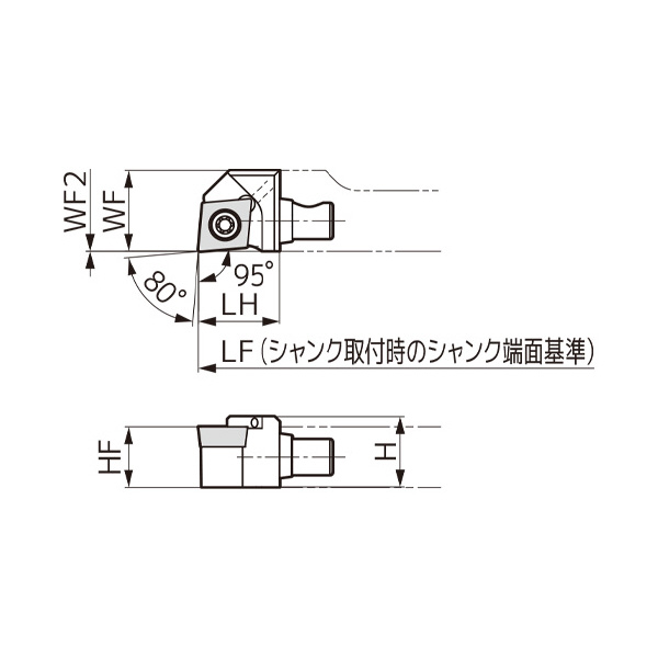 住友電気工業（株） クイックチェンジホルダ ヘッド APM10 クイックチェンジホルダ　ヘッド APM10-SCLCR0602J