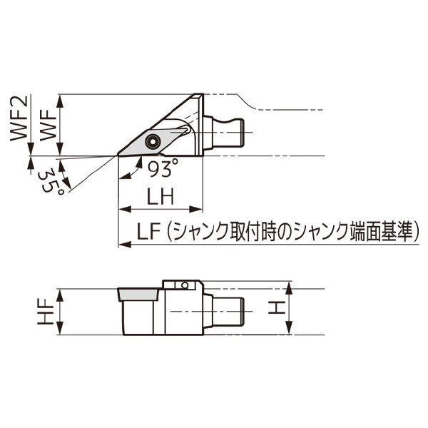 住友電気工業（株） クイックチェンジホルダ ヘッド APM12 クイックチェンジホルダ　ヘッド APM12-SVJCR1103J