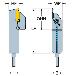 サンドビック（株） コロカット1・2 シャンクバイト 【F】 QS-RF コロカット１・２　シャンクバイト　【Ｆ】 QS-RF123F059-08BHP