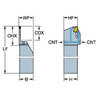 サンドビック（株） コロカットQD シャンクバイト QD-RFK コロカットＱＤ　シャンクバイト　【Ｆ】 QD-RFK1300C20A
