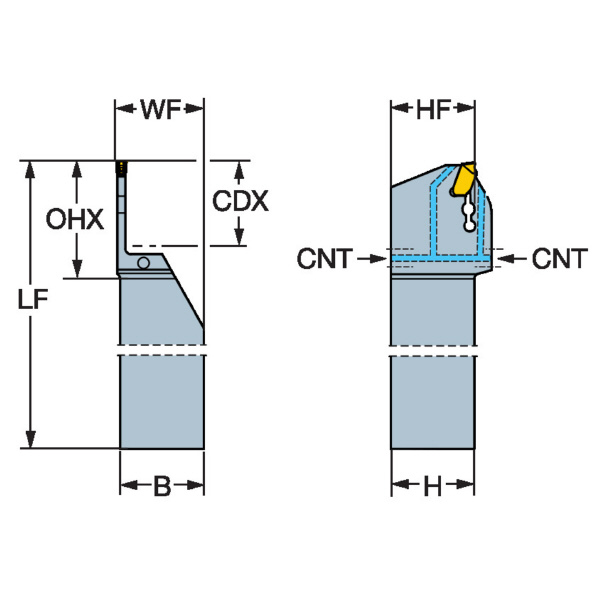 サンドビック（株） コロカットQD シャンクバイト QD-RFK コロカットＱＤ　シャンクバイト　【Ｆ】 QD-RFK1300C20A