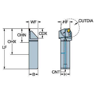 サンドビック（株） コロカットQD シャンクバイト QS-QD-RFH コロカットＱＤ　シャンクバイト　【Ｆ】 QS-QD-RFH1600C16D