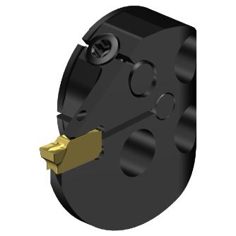 サンドビック（株） コロカットQI 溝入れ加工用ヘッド【F】 コロカットＱＩ　溝入れ加工用ヘッド【Ｆ】 SL-QI-LF08C20-30