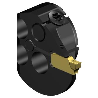 サンドビック（株） コロカットQI 溝入れ加工用ヘッド【F】 コロカットＱＩ　溝入れ加工用ヘッド【Ｆ】 SL-QI-RE06C16-24