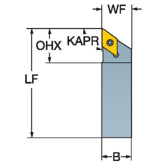サンドビック（株） コロターン107 シャンクバイト SDJC コロターン１０７　シャンクバイト　【Ｆ】 SDJCL 083C-S
